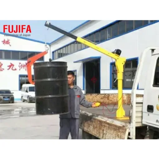 Cẩu xoay lắp cố định FUJIFA 360 độ 500 kg cho xe tải và bán tải