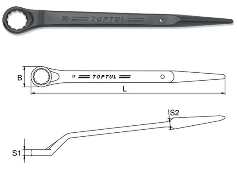 co le duoi chuot toptul aaas2424 24mm