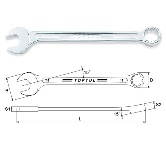 co le vong mieng toptul aaew1010 10mm