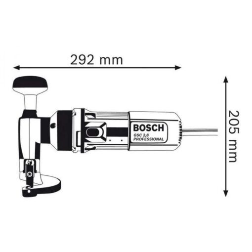 Máy cắt kim loại Bosch GSC 2.8