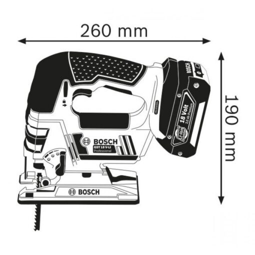 Máy cưa lọng chạy pin Bosch GST 18V-LI