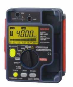 Máy đo điện trở cách điện Sanwa MG1000