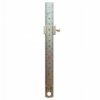 Thước lá inox mạ nhũ bạc Shinwa 76751 15cm có khóa