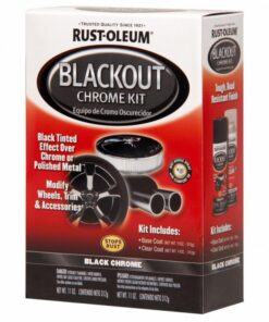 Sơn mạ crom Rust-Oleum Blackout Chrome Kit