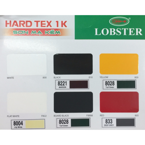 Sơn mạ kẽm	Lobster Hard Tex 1K